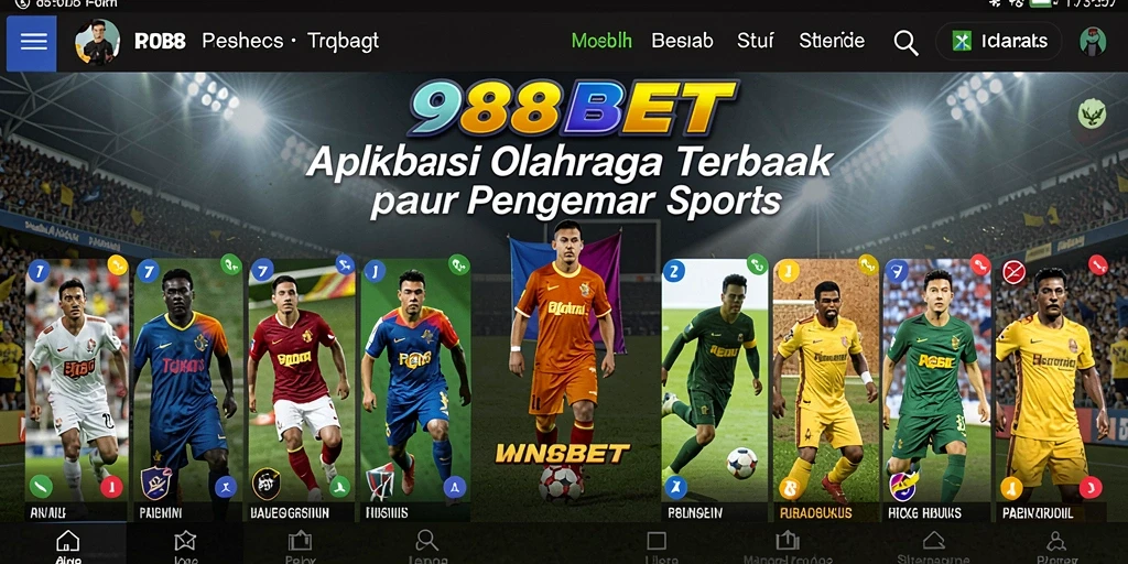 Gameplay menarik dari 988BET yang menampilkan berbagai olahraga.