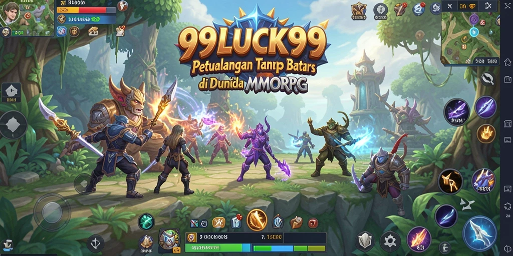 Tampilan gameplay seru dari 99LUCK99 yang menampilkan aksi pertarungan.