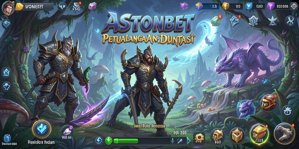 Tangkapan layar gameplay <strong>ASTONBET</strong> menunjukkan aksi petualangan yang seru dan mendebarkan.