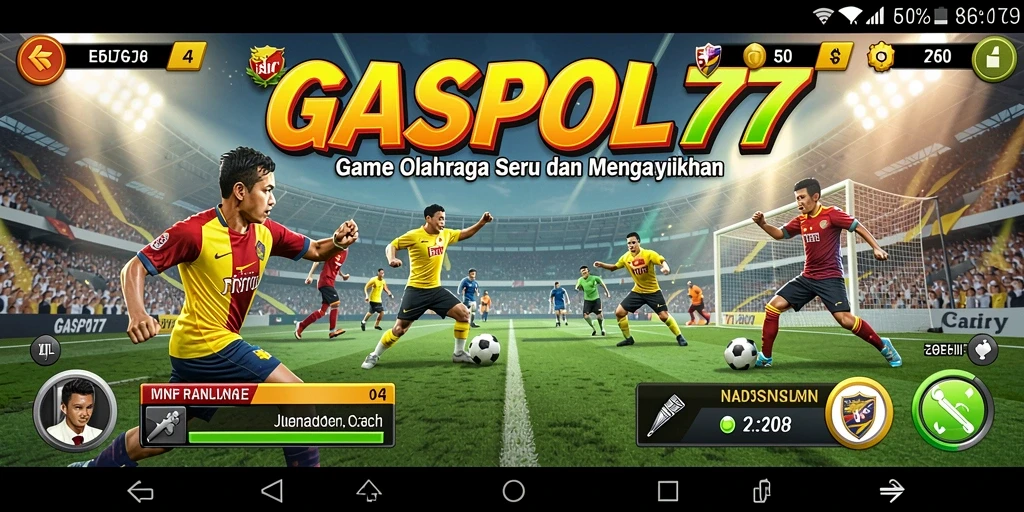 Tampilan menarik dari gameplay GASPOL77 dalam berbagai cabang olahraga.