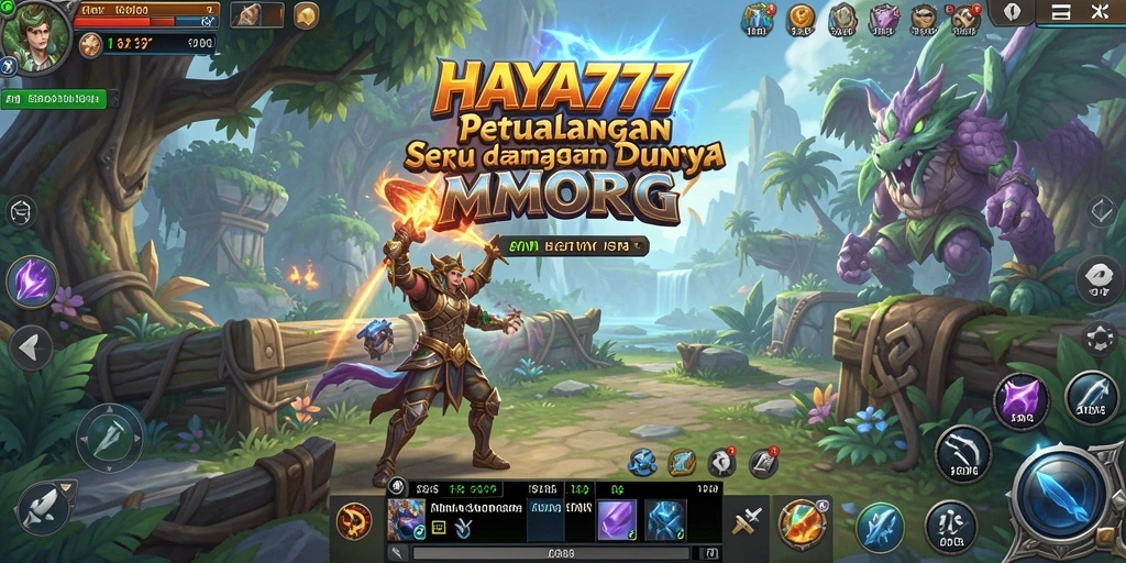 Tangkapan layar dari gameplay HAYA777 yang menampilkan pertarungan epik.