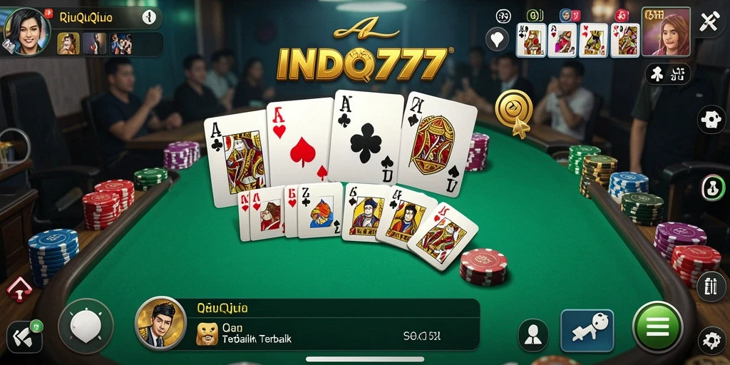 Tampilan gameplay menarik dari INDO777 QiuQiu.
