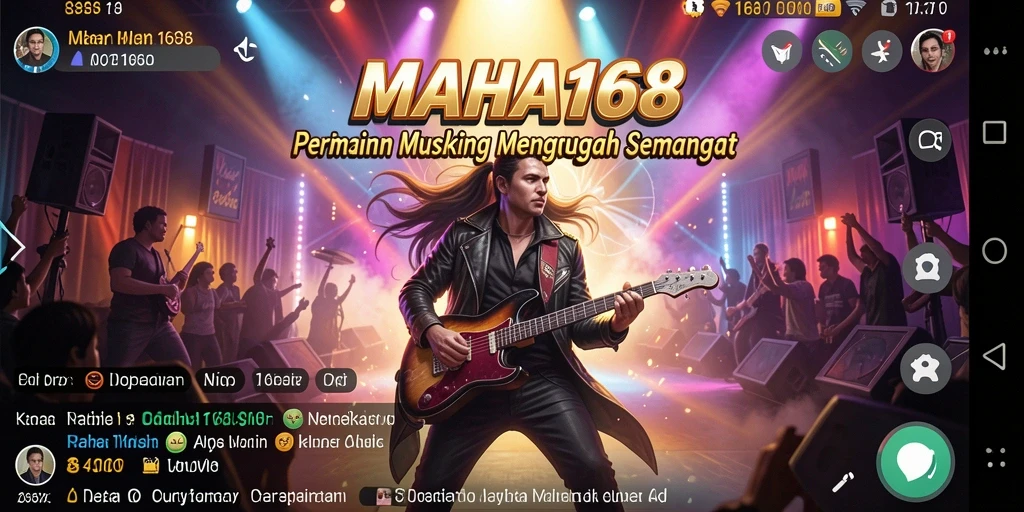 Tampilan gameplay <strong>MAHA168</strong> yang penuh warna dan interaktif.
