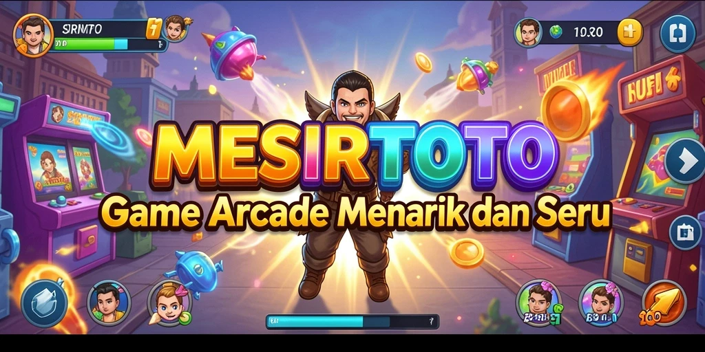 Tangkapan layar permainan MESIRTOTO menampilkan aksi seru dari gameplay Arcade.