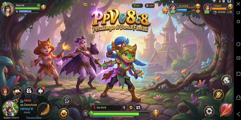 Tampilan gameplay PPV88 yang menakjubkan dalam dunia petualangan.