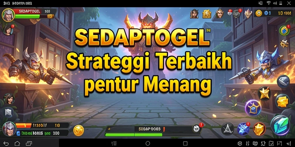 Tampilan gameplay menantang di SEDAPTOGEL yang penuh strategi.