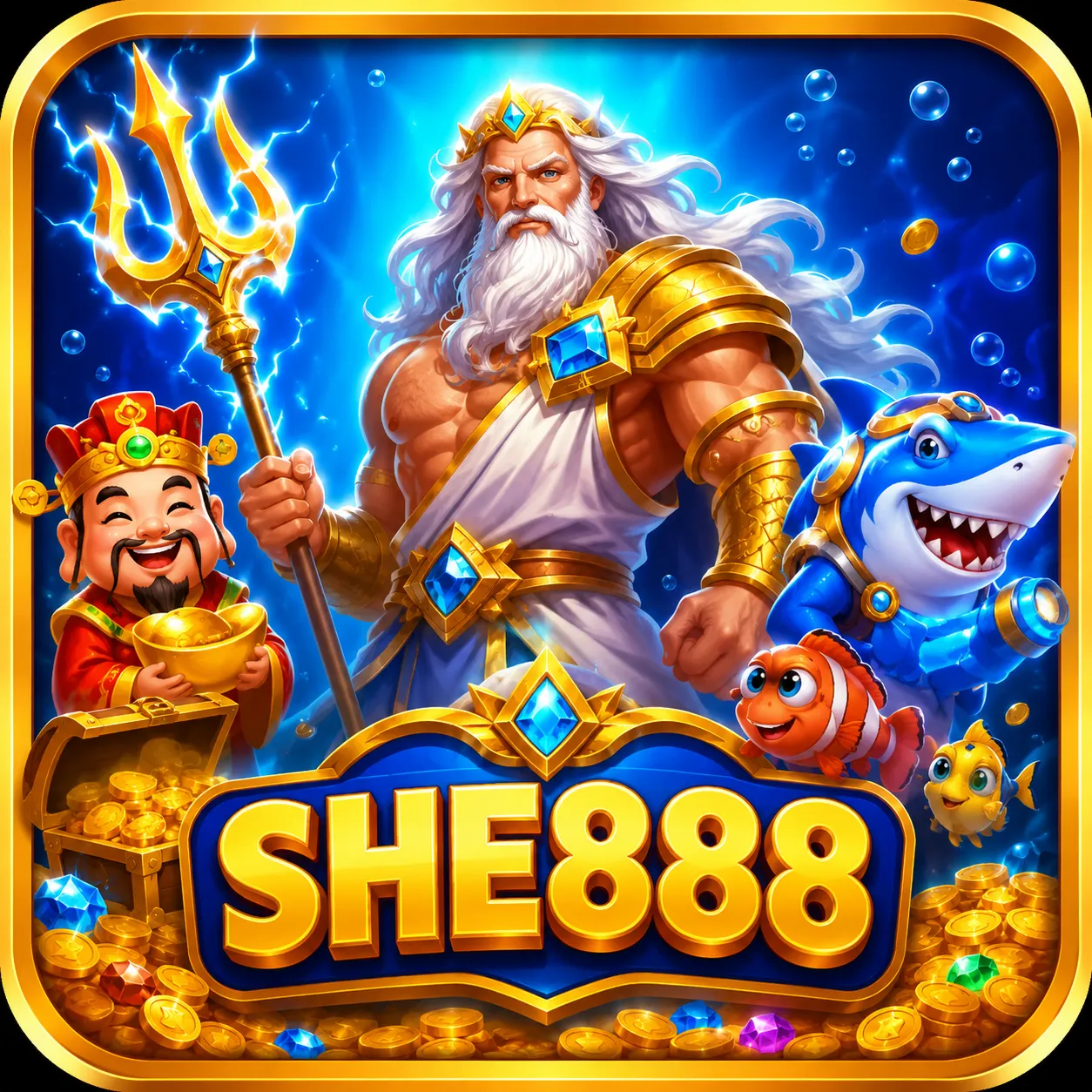 SHE888 - Game Tembak Ikan Terpopuler