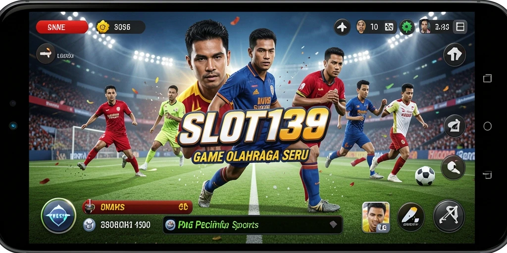 Screenshot utama SLOT138 menampilkan gameplay seru yang mencerminkan olahraga.