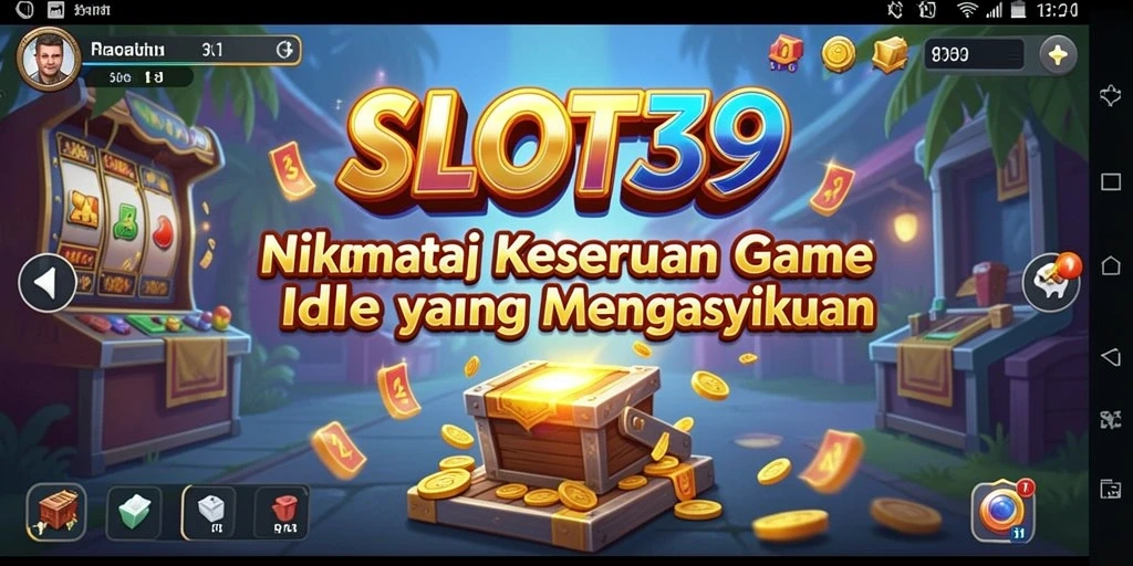 Tampilan menarik dari gameplay idle di SLOT39.