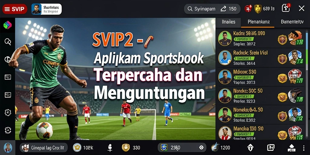 Screenshot gameplay SVIP2 menunjukkan tampilan antarmuka yang menarik.